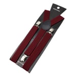 Hängslen Unisex Hängslen VINRÖD wine red