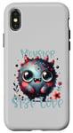 iPhone X/XS Monster Size Love Cute Blue Creature Artwork Case