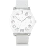 Marc by Jacobs Klockarmband MBM1149 Läder Vit 20mm
