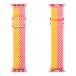 DUX DUCIS Nylon Strap for Apple Watch Series 6 40mm - Pink/Yellow