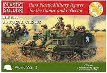WW2V20007 1/72 WWII BRITISH UNIVERSAL CARRIER Plastic Soldier Co  WW2 NEW