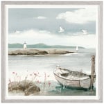 Adelene Fletcher - 'Call Of The Sea' Framed Print & Mount, 37 x 37cm