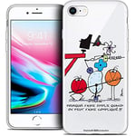 CASEINK Coque pour Apple iPhone XR (6.1) Housse Etui [Licence Officielle Collector Les Shadoks® Design Pourquoi Faire Simple - Souple - Ultra Fin - Imprimé en France]