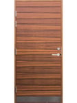 Bjurön ytterdörr Teak 10x21 Vänster
