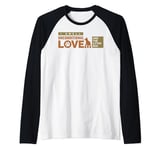 Cat Dog Owner I Smell Unconditional Love And The Litter Box Raglan Baseball Tee