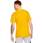 Nike Dri Fit Park 7 Jby Short Sleeve T-shirt Yellow S Man