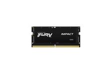 Kingston FURY Impact - 32GB:2x16GB - DDR5 RAM - 6400MHz - SO DIMM 262-pin - On-die ECC - CL38