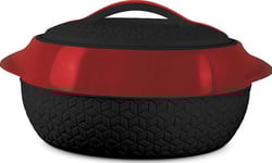 Milton Milton Casserole Matrix 3.5L, Black/Red