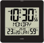 Jumbo LCD Radio Controlled MSF Digital Wall Clock ( UK & Ireland Version )