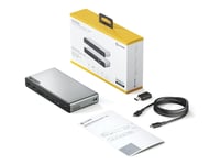 Alogic Dv4 - Dockningsstation - För Laptop - Usb-C / Usb-A - 3 X Hdmi, Dp - 1Gbe