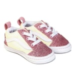 Girl's Vans Baby Old Skool Crib Pull on Trainers in Yellow