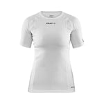 Craft Active Extreme x Round Neck Short Sleeve Women Baselayer - White, XX-Large