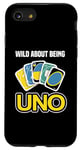 iPhone SE (2020) / 7 / 8 Board Game Uno Cards Wild about being uno Game Card Costume Case