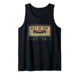 Vintage 1999 Retro Cassette Tape 25 Years Old 25th Birthday Tank Top