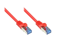 Good Connections Alcasa GOOD CONNECTIONS - Patch-Kabel - RJ-45 (M) - RJ-45 (M) - 2 m - Paare in Metallfolie (PiMf) - (Kategorie 6a) - halogenfrei - rot (8060-H020R)