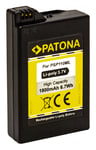 Patona Batteri for Sony PSP110ML PlayStation PSP Portable PSP-1000 PSP-1000G1 PSP1 900106514 (Kan sendes i brev)