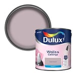 Dulux Matt Emulsion Paint For Walls And Ceilings - Dusted Fondant 2. 5 Litres