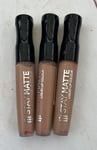 Rimmel Stay Matte Liquid Lip Colour 3 x 5.5ml -  Colour 710 Latte to Go