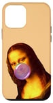 Coque pour iPhone 12 mini Jolie Mona Lisa, peinture drôle