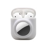 Trolsk 2-in-1 Protective Case (AirPods 1/2/AirTag) - Vit