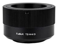 Fotodiox Lens Mount Adapter Compatible with T-Mount (T/T-2) Thread Lenses on Micro Four Thirds Mount Cameras