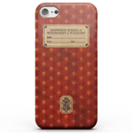 Coque Smartphone Cahier Gryffondor - Harry Potter pour iPhone et Android - Samsung S10 - Coque Simple Matte