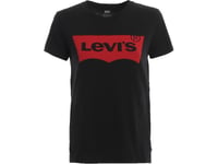 Levi`S Levi's The Perfect Large Batwing Tee 173690201 Svart Xxs