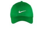 NIKE Golf Dri-FIT Swoosh Front Cap, Lucky Green/White