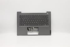 Lenovo ThinkBook 14-IIL Keyboard Palmrest Top Cover German Grey 5CB0W44384