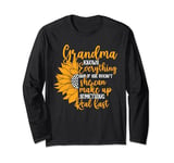 Grandma Can Make Up Something Real Fast Funny Mother's Day Long Sleeve T-Shirt