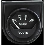 Autometer AUTO2362 voltmätare, 52mm, 10-16 V, elektrisk