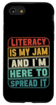 iPhone SE (2020) / 7 / 8 Retro Teachers Literacy Is My Jam And I'm Here To Spread It Case