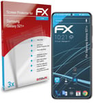 atFoliX 3x Screen Protection Film for Samsung Galaxy S21+ Screen Protector clear