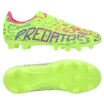 adidas Predator Club FxG Mystic Victory - Lucid Lemon/Lucid Pink/Blå, storlek 36