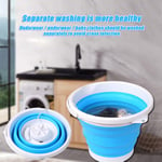 Gxing Mini Washing Machine,Portable Compact Washing Machine,Personal Rotating Ultrasonic Turbines Washer,USB Convenient Laundry for Camping Apartments Dorms RV Business Trip