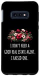 Coque pour Galaxy S10e Design amusant pour agent immobilier, maman de l'agent immobilier