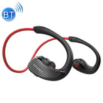 Waterproof Sports Bluetooth CSR4.1 Earphone Wireless Stereo Headset With NFC Function, For iPhone, Samsung, Hu, Xiaomi, HTC and Other Smartphones (Black) Ou Rui Ka Ke Ji (Color : Red)