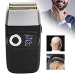 Electric Foil Rechargeable Bald Head Beard Trimmer LCD Mustache FST