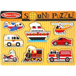 Melissa & Doug Sound Puzzle Vehicles