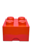 Lego Storage Brick 4 Red LEGO STORAGE