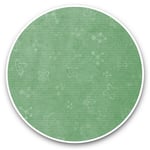 2 x Vinyl Stickers 30cm - Green Science Atom Print Chemistry Physics  #45231
