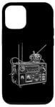 iPhone 12/12 Pro Vintage CB Radio Sketch Case