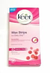 12x Veet Easy Grip Ready to Use Body & Leg Cold Wax Strips