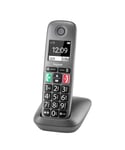 Gigaset EASY - Big Button Home Phone for Elderly with Nuisance Call Block and Hearing Aid Compatibility - Titanum Grey