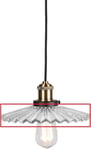 Reservglas till Cobbler Fönsterlampa 25cm Antikmässing/Klar
