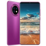 szkn mate33 pro MAX 6+128G Mobile Phone Fast Face Recognition Fingerprint Unlocking Phone purple U.S. regulations