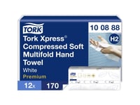 Tork Pappershanddukar 100888 Xpress H2 Premium Interfold 2-Lagers 2,040 (100888)