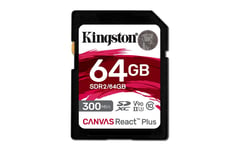Micro Sd Memory Card With Adaptor Kingston Sdr2/64Gb 64 Gb 8K Ultra... NEW