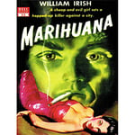 Wee Blue Coo Book Cover Pulp Fiction Marihuana Irish Murder Kill Evil USA Art Print Poster Wall Decor 12X16 Inch