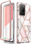 i-Blason Coque pour Samsung Galaxy S20 Ultra 5g 6,9", [Cosmo] élégante Coque de Protection sans Protecteur d'écran intégré pour Galaxy S20 Ultra (Version 2020) (marbre)